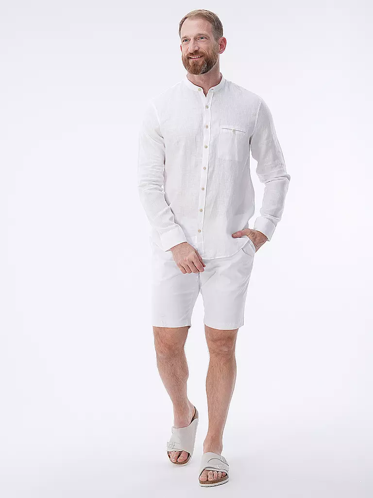BRAX | Leinenhemd LARS | Bianco