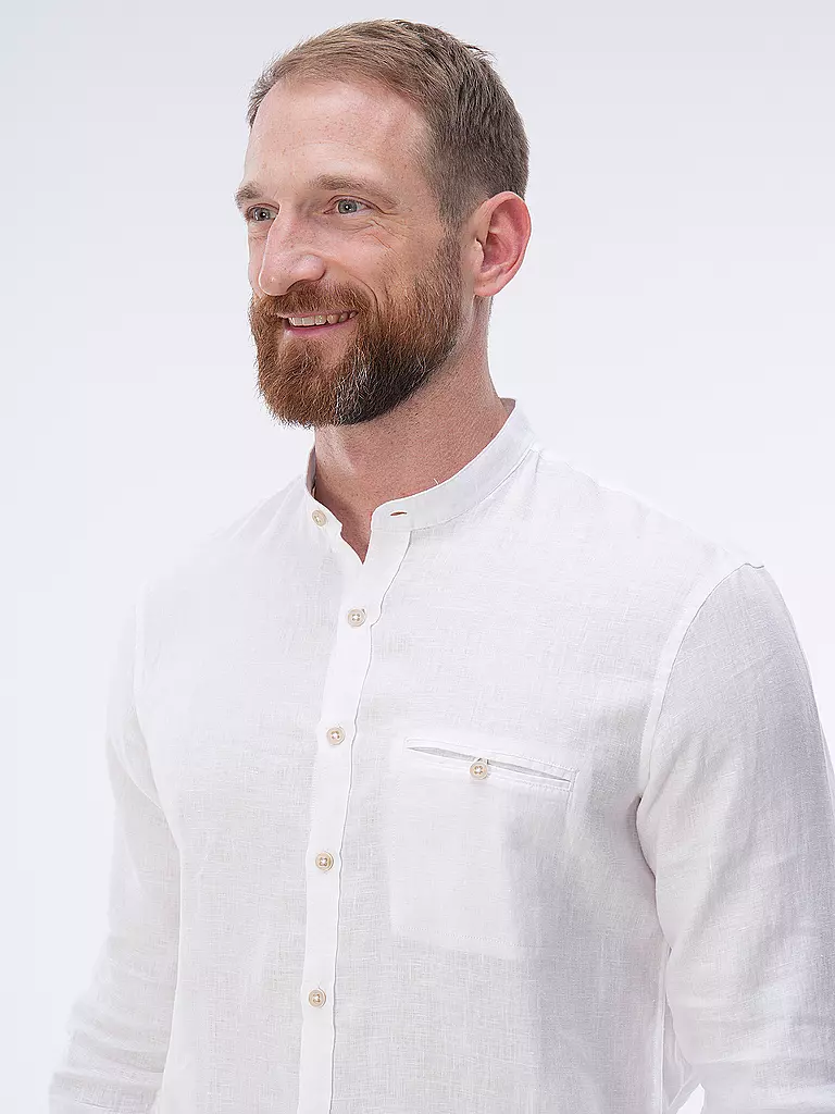 BRAX | Leinenhemd LARS | Bianco