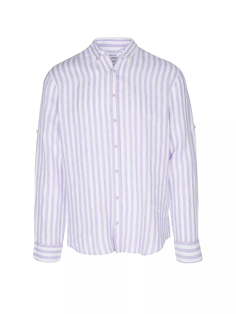 BRAX | Leinenhemd Modern Fit DIRK S | Lilla