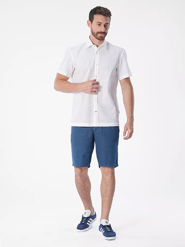 BRAX | Leinenshorts BALU  | Blu