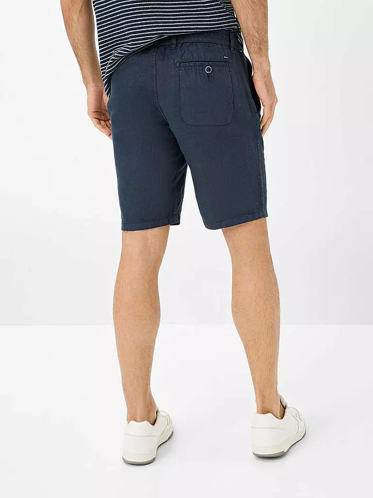 BRAX | Leinenshorts BALU | Blu scuro