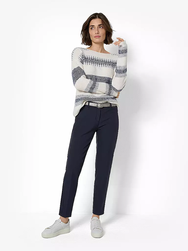 BRAX | Pantaloni business regular fit 7/8 MARON S | Blu scuro