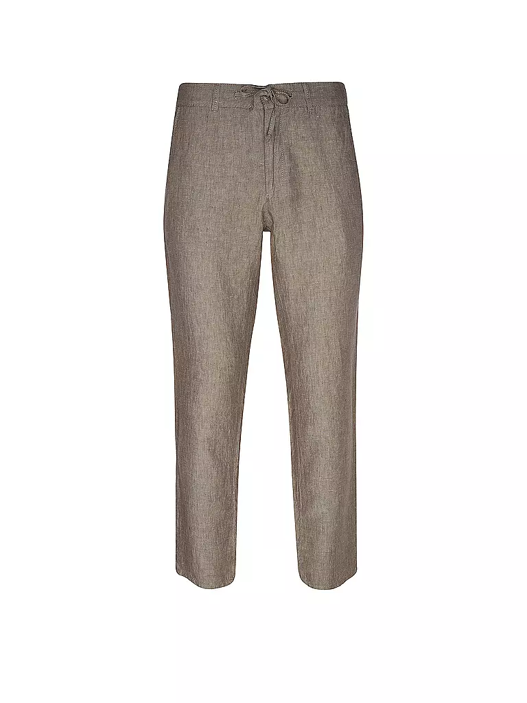 BRAX | Pantaloni di lino FABIO JOK | Marrone chiaro