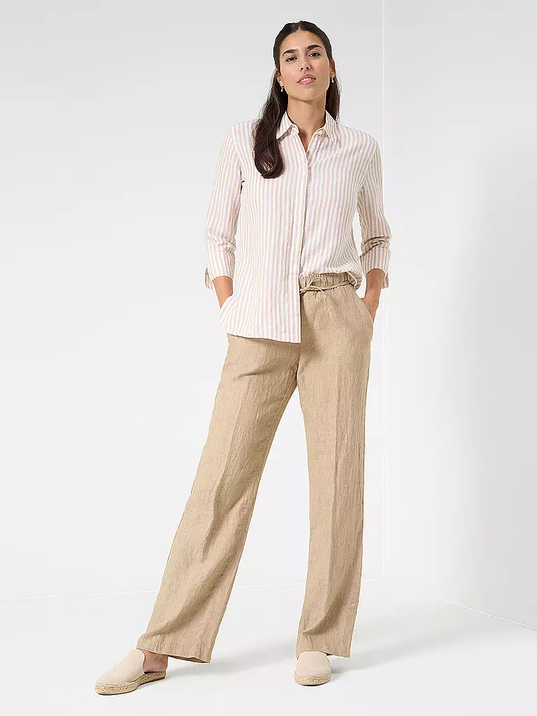 BRAX | Pantaloni di lino FARINA | Beige