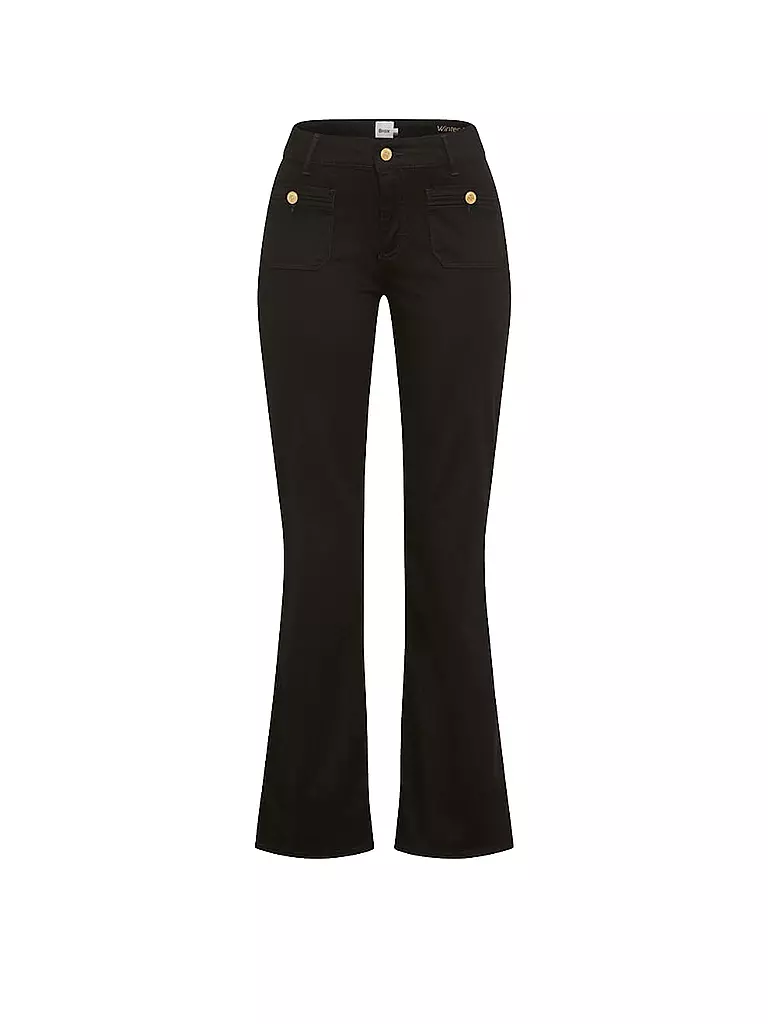 BRAX | Pantaloni Flared Fit SHAKIRA | Nero