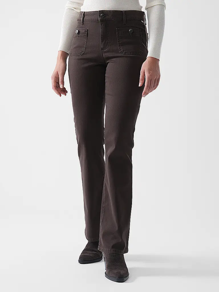 BRAX | Pantaloni Flared Fit SHAKIRA | Marrone