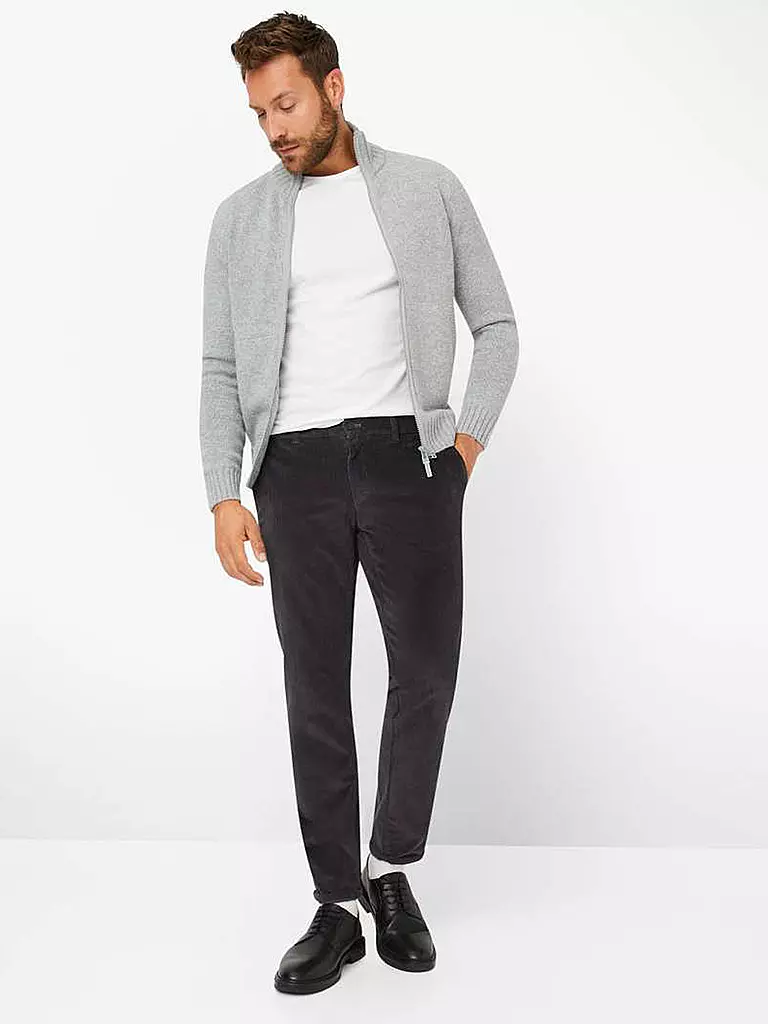 BRAX | Pantaloni in velluto a coste FABIO JOG | Grigio