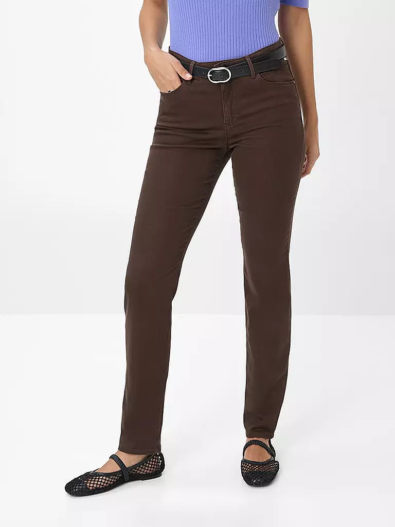 BRAX | Pantaloni Slim Fit SHAKIRA | Marrone