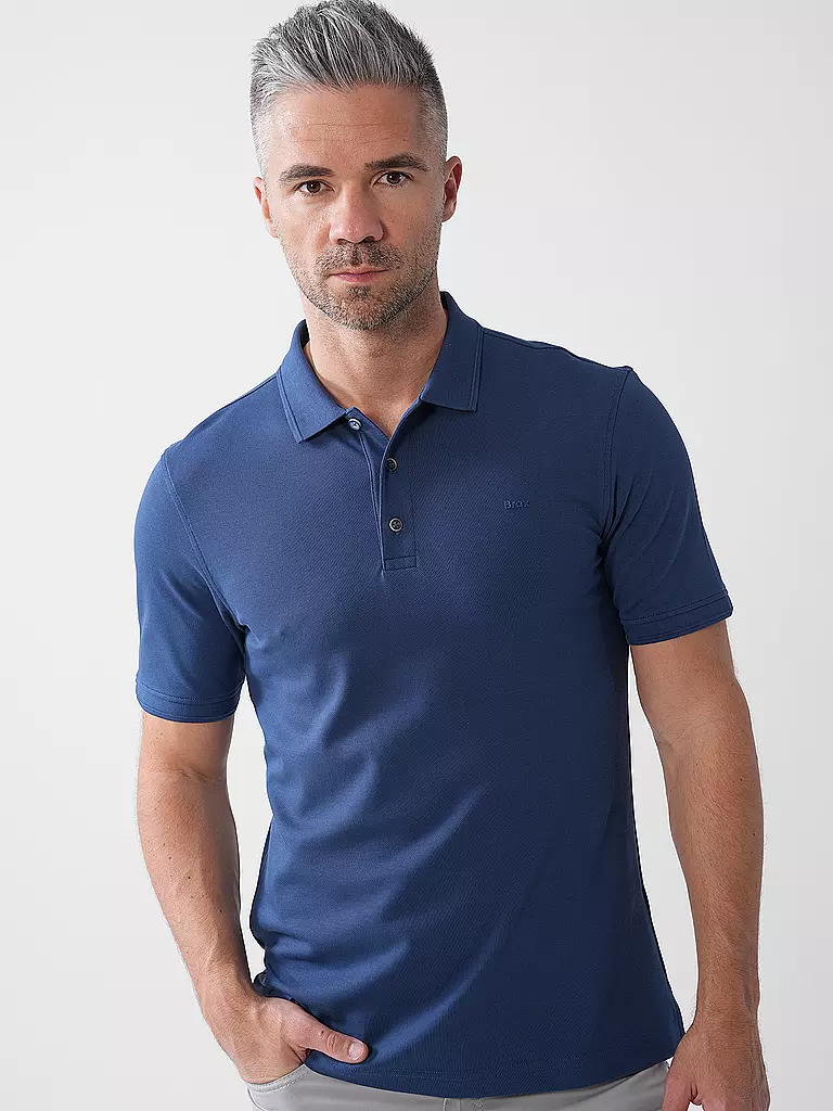BRAX | Polo PETE | Blu scuro