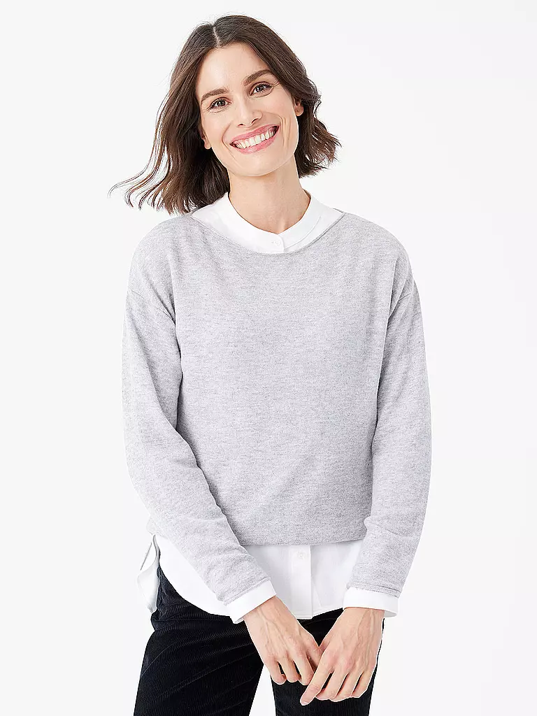 BRAX | Pullover LIZ | Grigio chiaro