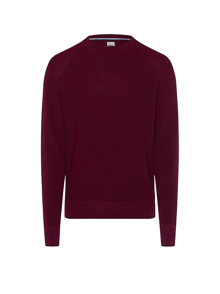 BRAX | Pullover ROY | Rosso scuro