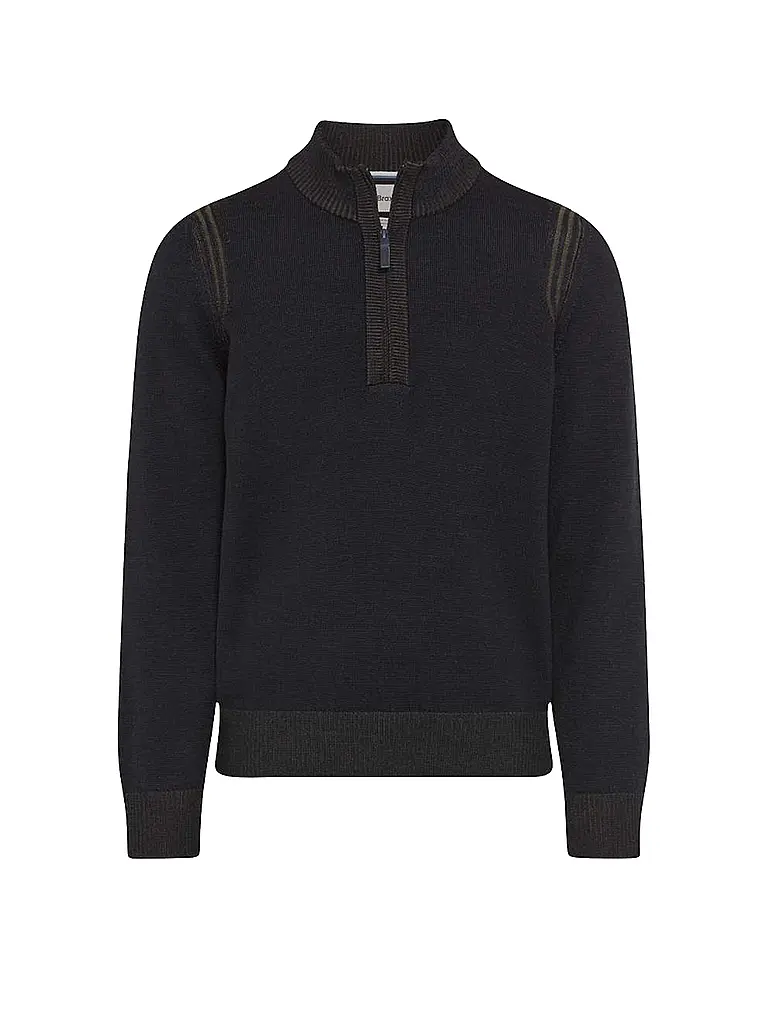 BRAX | Pullover Troyer STEFFEN | Blu scuro