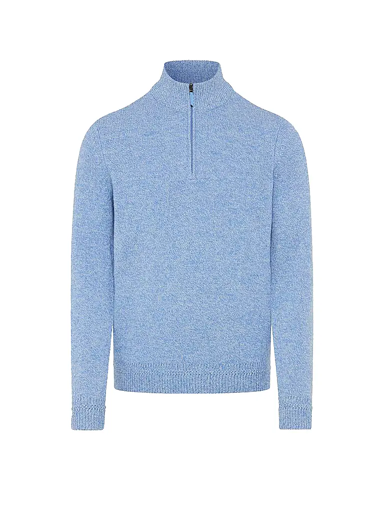 BRAX | Pullover Troyer STEFFEN | Blu chiaro