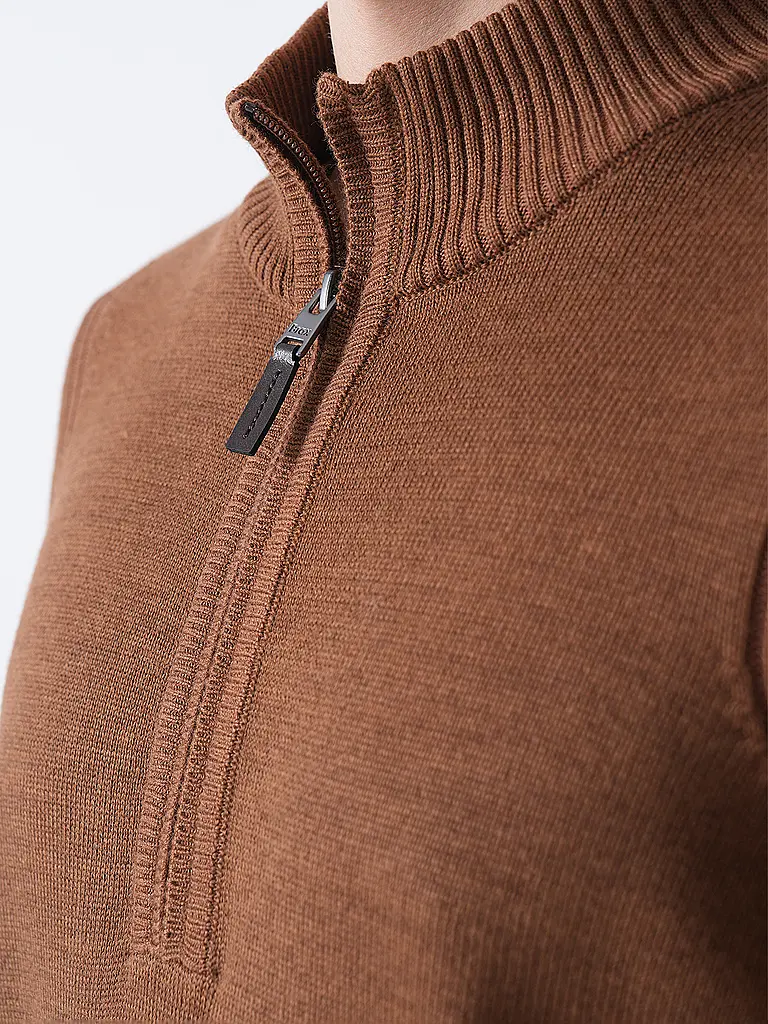 BRAX | Pullover Troyer STEFFEN | Cammello