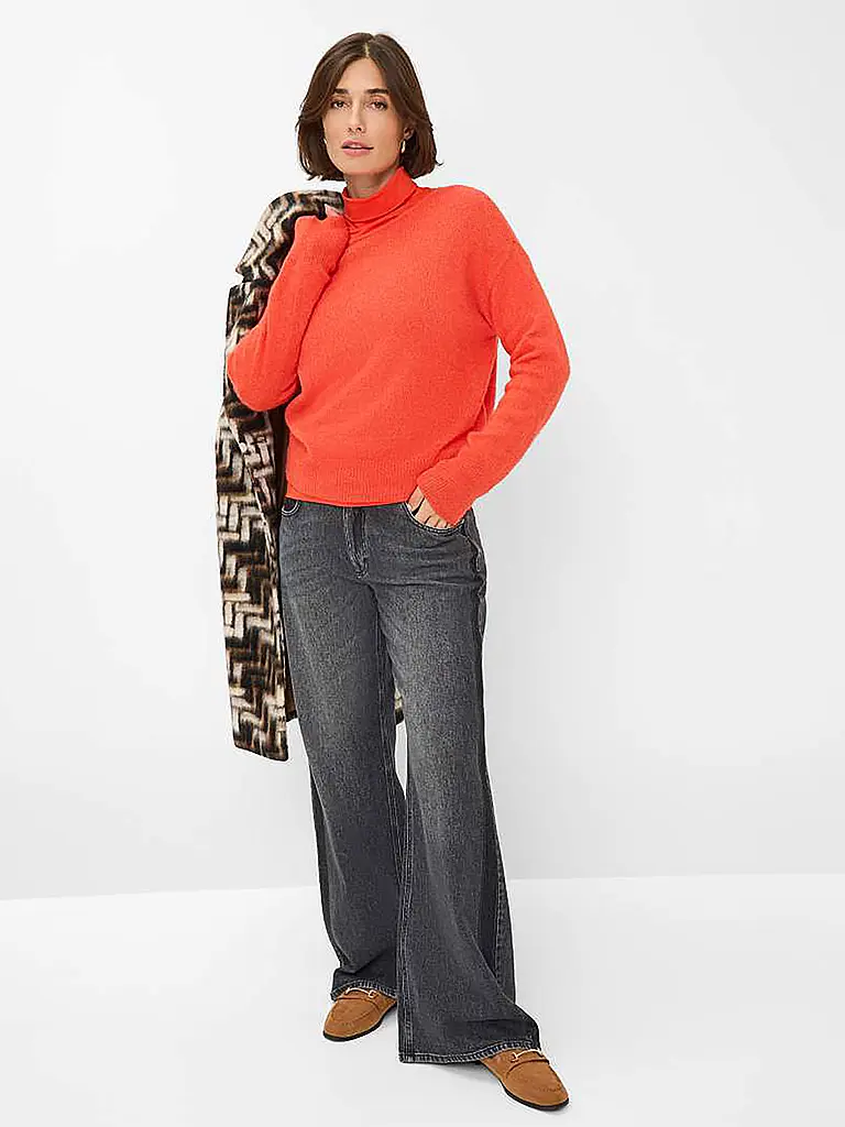 BRAX | Rollkragenpullover CARINA.L | Rosso