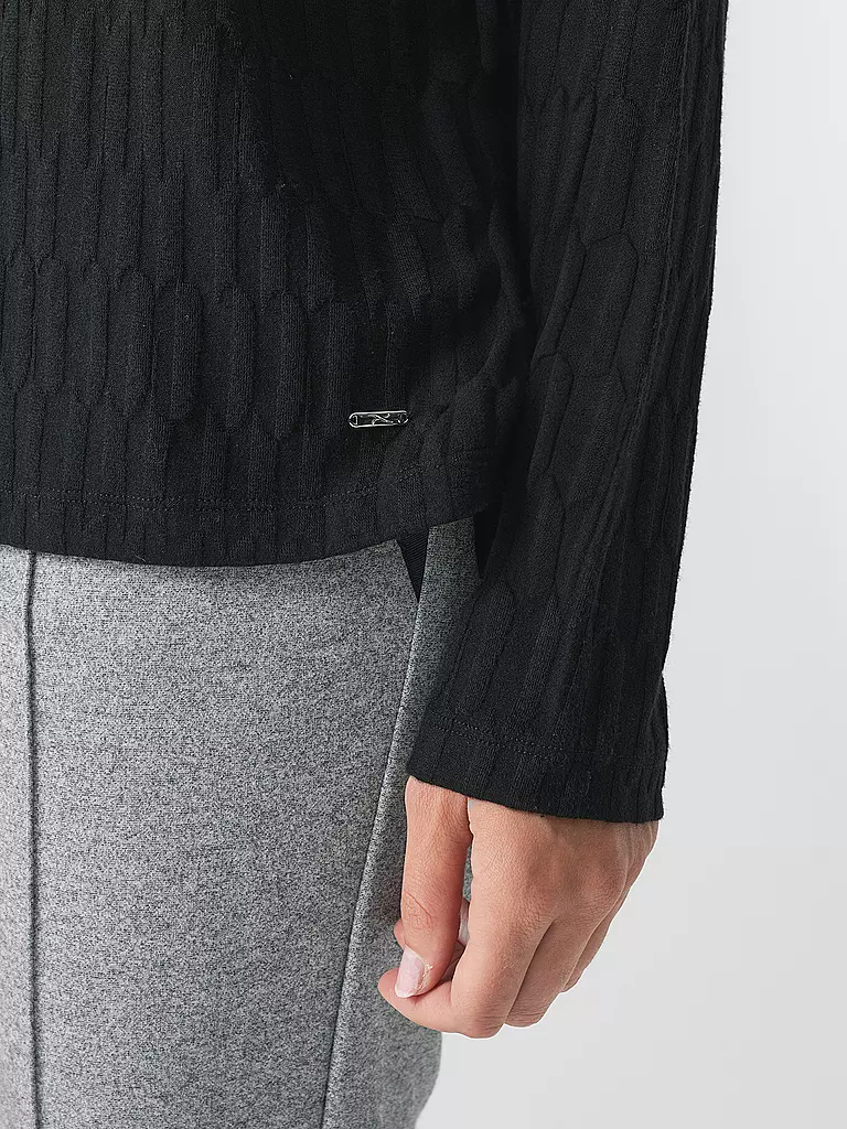 BRAX | Rollkragenshirt | Nero