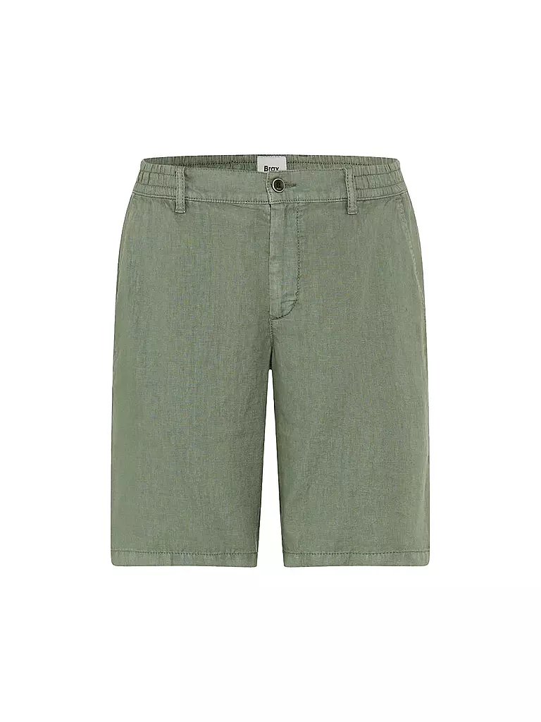 BRAX | Shorts di lino BALU | Oliva