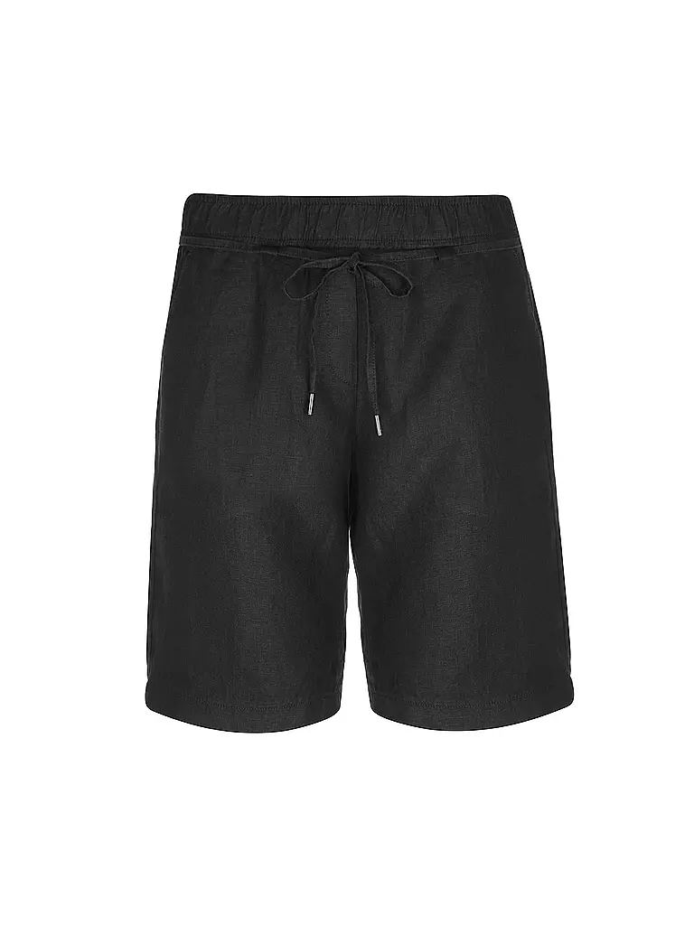 BRAX | Shorts di lino MEL B | Nero