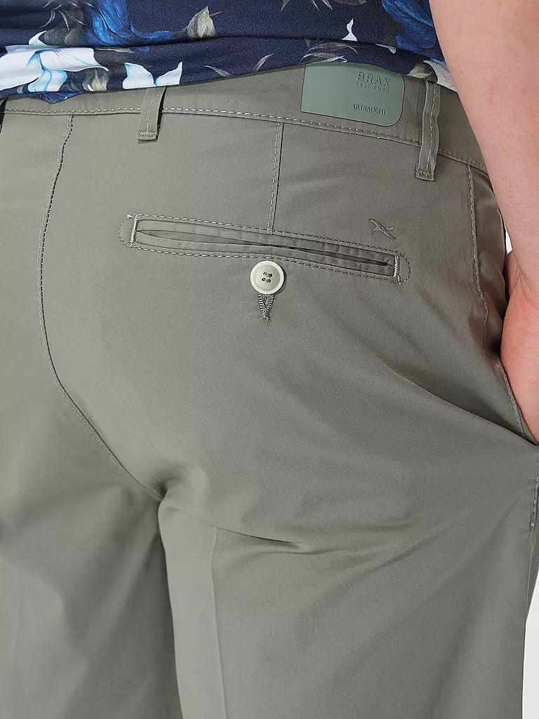 BRAX | Shorts Regular Fit BOZEN | Verde chiaro