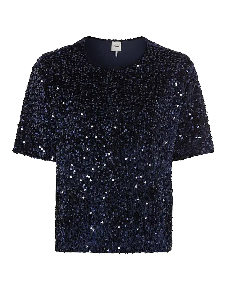 BRAX | T-Shirt CARA S. | Blu scuro