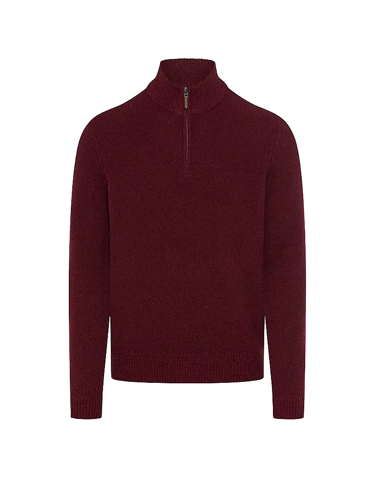 BRAX | Troyer Pullover STEFFEN | Rosso scuro