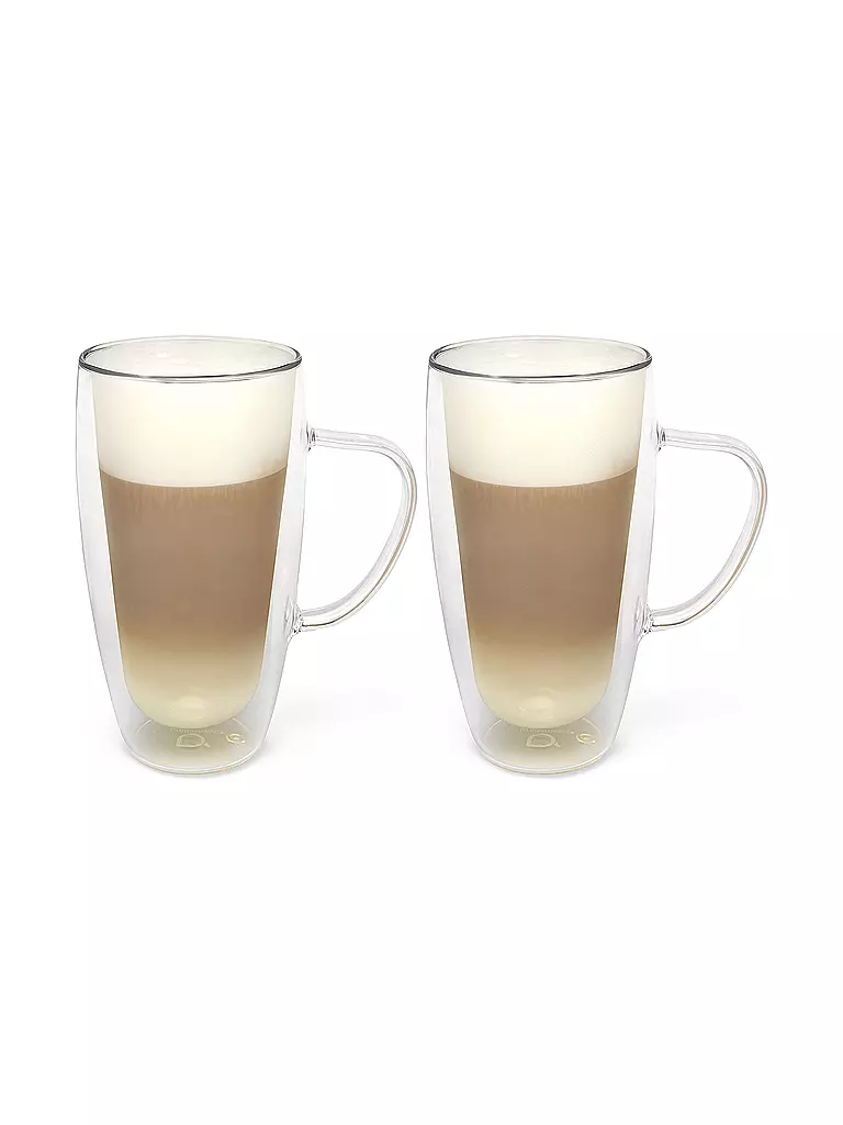 BREDEMEIJER | Glas doppelwandig Cappuccino/Latte Macchiato 2er 0,4l | Trasparente