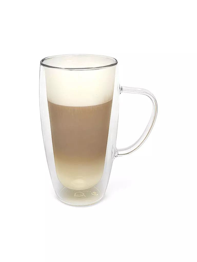 BREDEMEIJER | Glas doppelwandig Cappuccino/Latte Macchiato 2er 0,4l | Trasparente