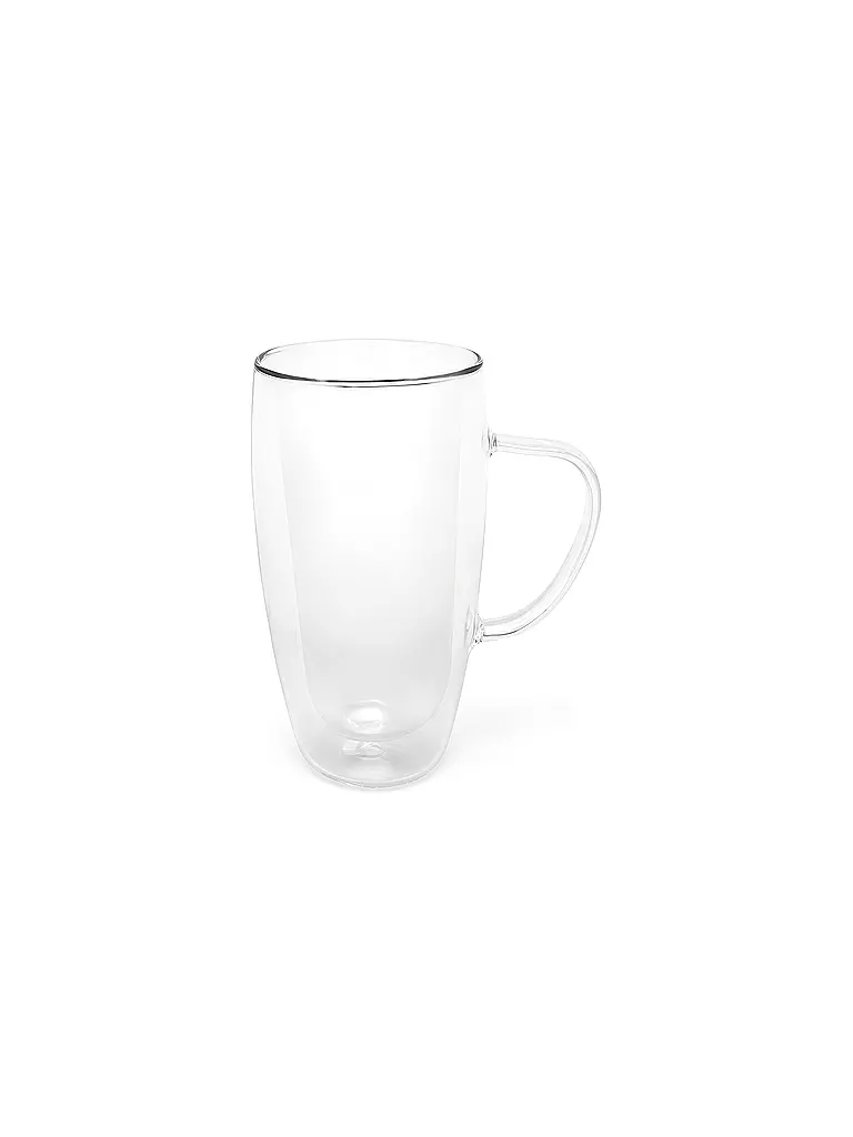 BREDEMEIJER | Glas doppelwandig Cappuccino/Latte Macchiato 2er 0,4l | Trasparente