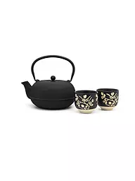 BREDEMEIJER | Set da tè Sichuan 3 pz 1 l in ghisa/nero | Nero
