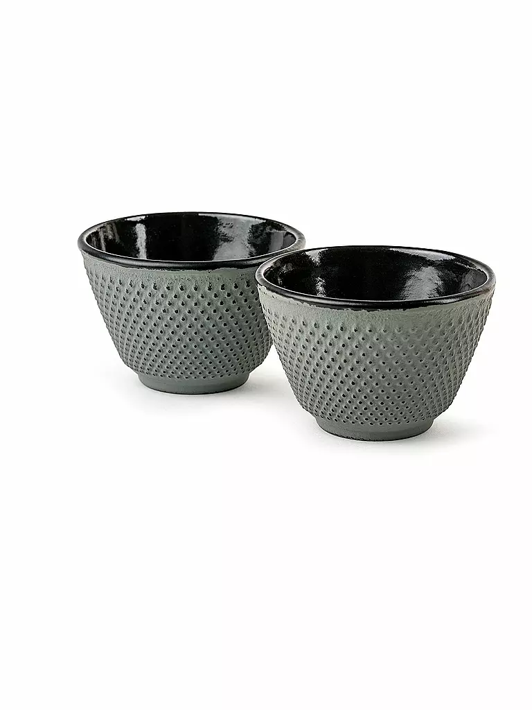 BREDEMEIJER | Tazza da tè in ghisa XILIN Set da 2 verde chiaro | Verde chiaro