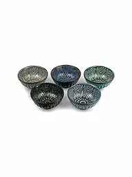BREDEMEIJER | Tazza da tè JARA Set da 5 Porcellana / Multicolore | Multicolore