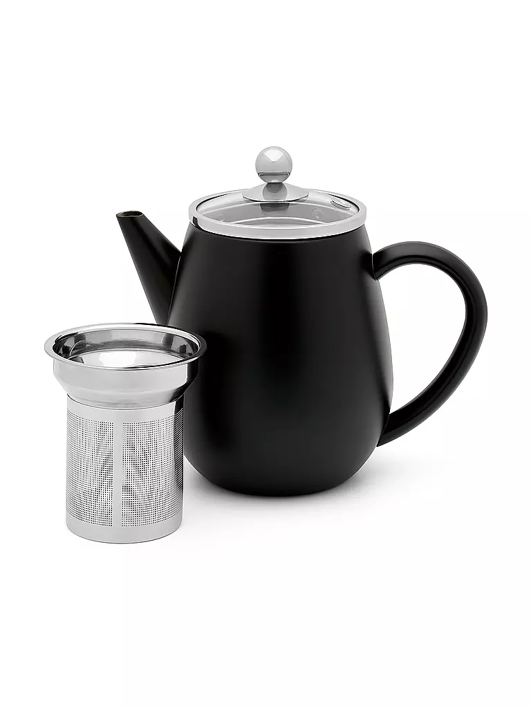 BREDEMEIJER | Teiera Duet® EVA 0,5l nero/opaco | Nero