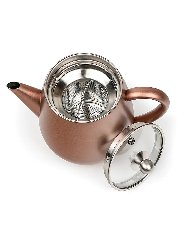 BREDEMEIJER | Teiera Duet® EVA 1,1l Marrone Ruggine | 