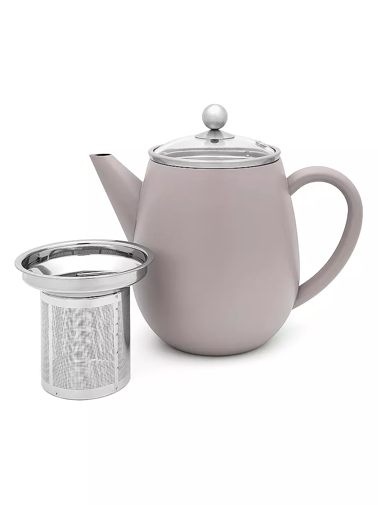 BREDEMEIJER | Teiera EVA 1,1 l Grigio / Uomo | Grigio chiaro