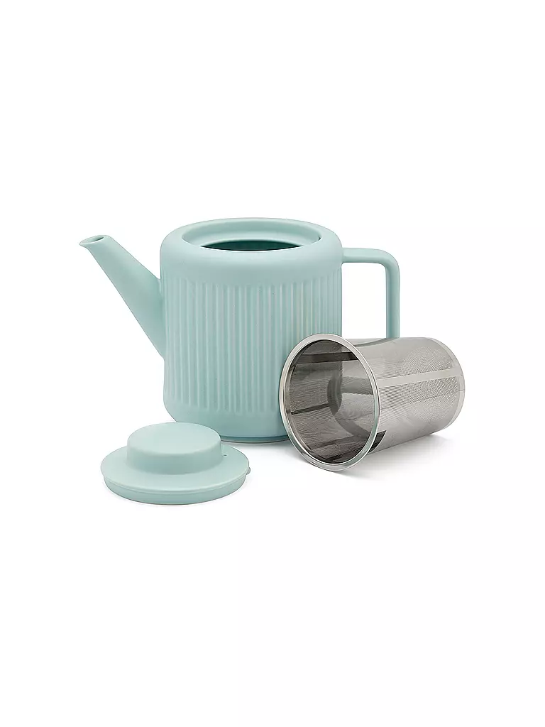 BREDEMEIJER | Teiera SKAGEN 1,2 l in gres color azzurro chiaro | Blu chiaro