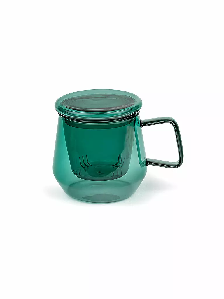 BREDEMEIJER | Teiera TEA FOR ONE LIVORNO 0,35l Vetro Verde Giada | Verde