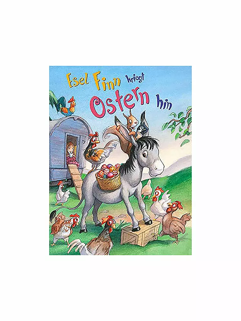 BREITSCHOPF MEDIEN VERLAG | Libro illustrato - L'asino Finn ce la fa a Pasqua | Senza colore