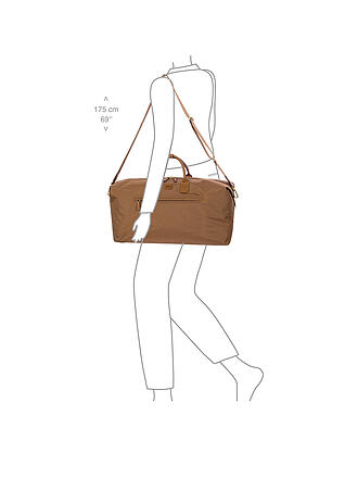 BRICS | Borsone X-Travel 55cm Brownie