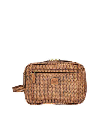 BRICS | Borsetta per cosmetici X-Bag Wool Caramel