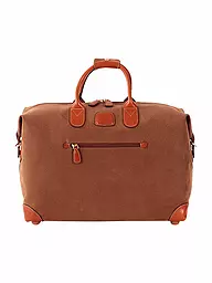 BRICS | Borsa da viaggio "Life" 43cm (Blu) | Cammello