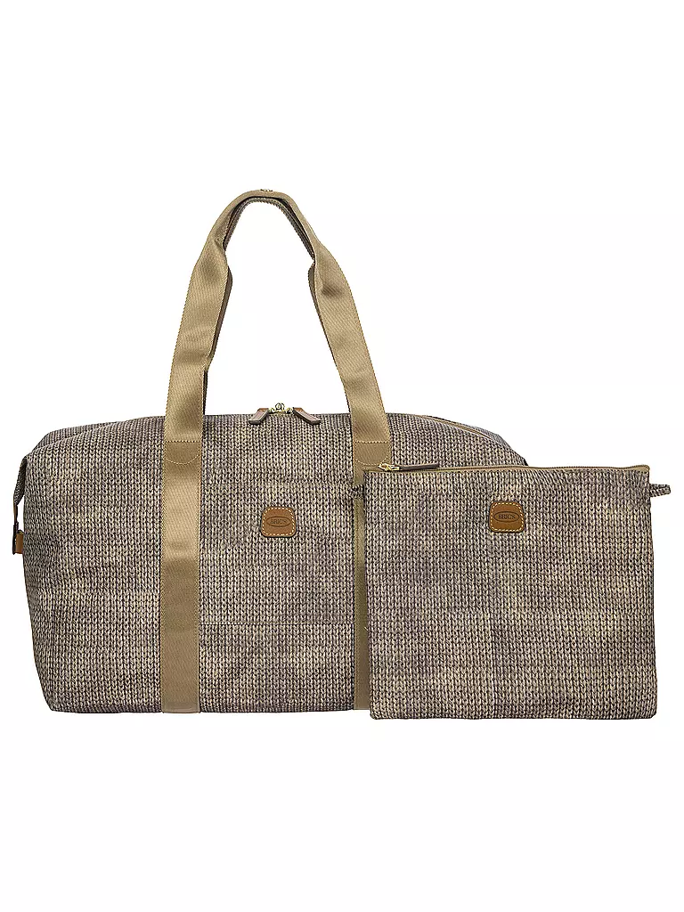 BRICS | Borsa da viaggio X-Bag 43cm Wool Nut | Marrone chiaro