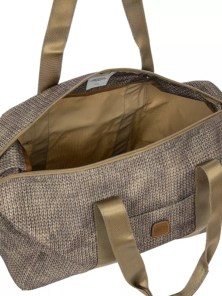 BRICS | Borsa da viaggio X-Bag 43cm Wool Nut | Marrone chiaro