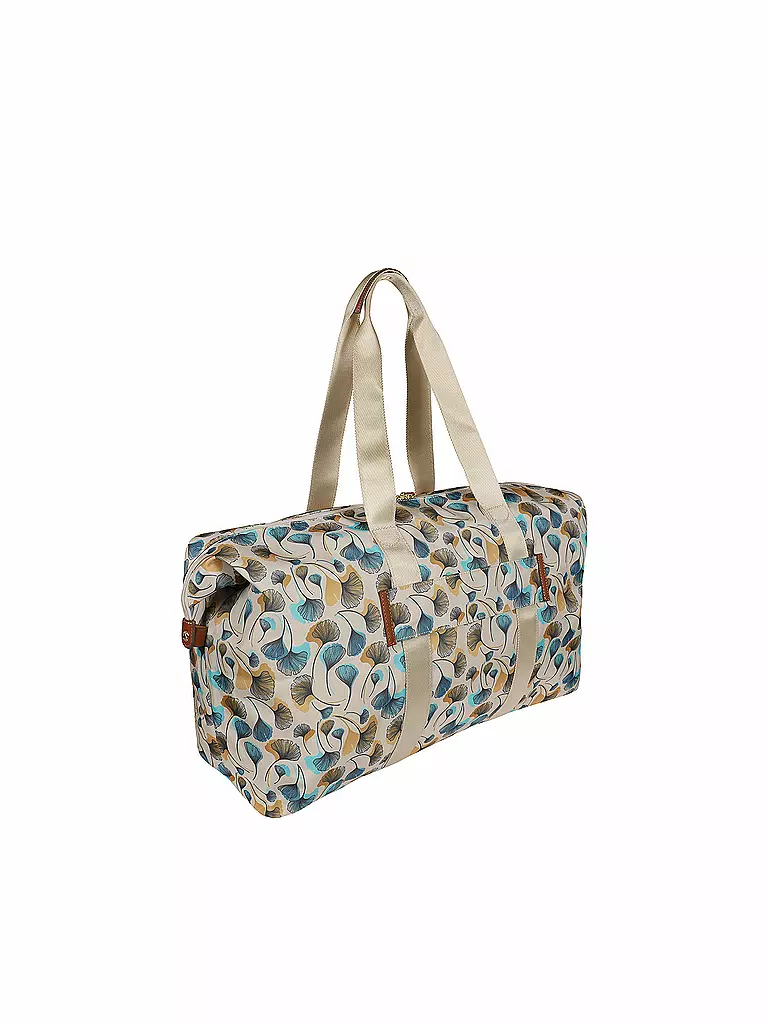BRICS | Borsa da viaggio X-Travel 55cm Flower Fiori | Beige