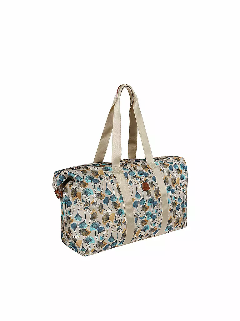 BRICS | Borsa da viaggio X-Travel 55cm Flower Fiori | Beige
