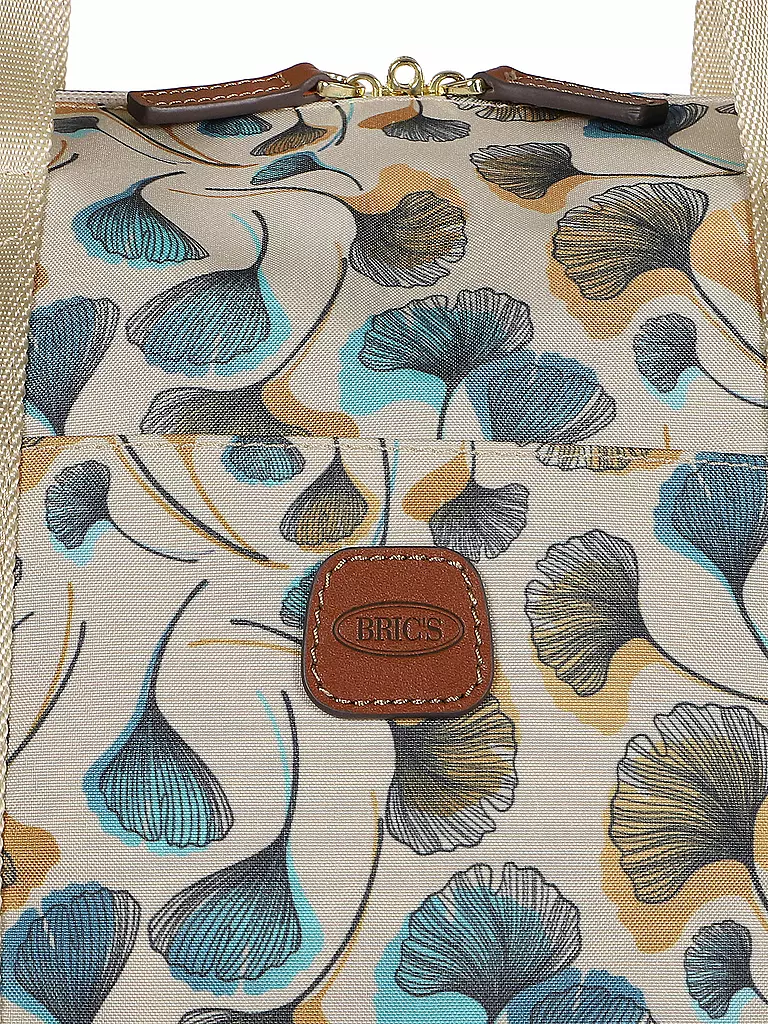 BRICS | Borsa da viaggio X-Travel 55cm Flower Fiori | Beige
