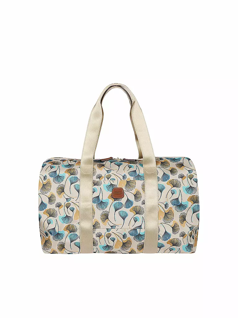 BRICS | Reisetasche X-Bag 43cm Flowers Fiori | Beige