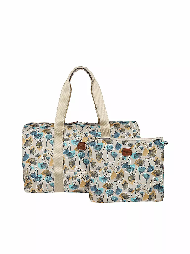 BRICS | Reisetasche X-Bag 43cm Flowers Fiori | Beige