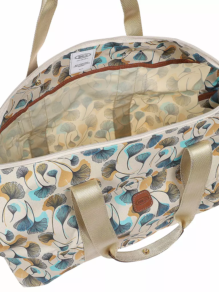 BRICS | Reisetasche X-Bag 43cm Flowers Fiori | Beige