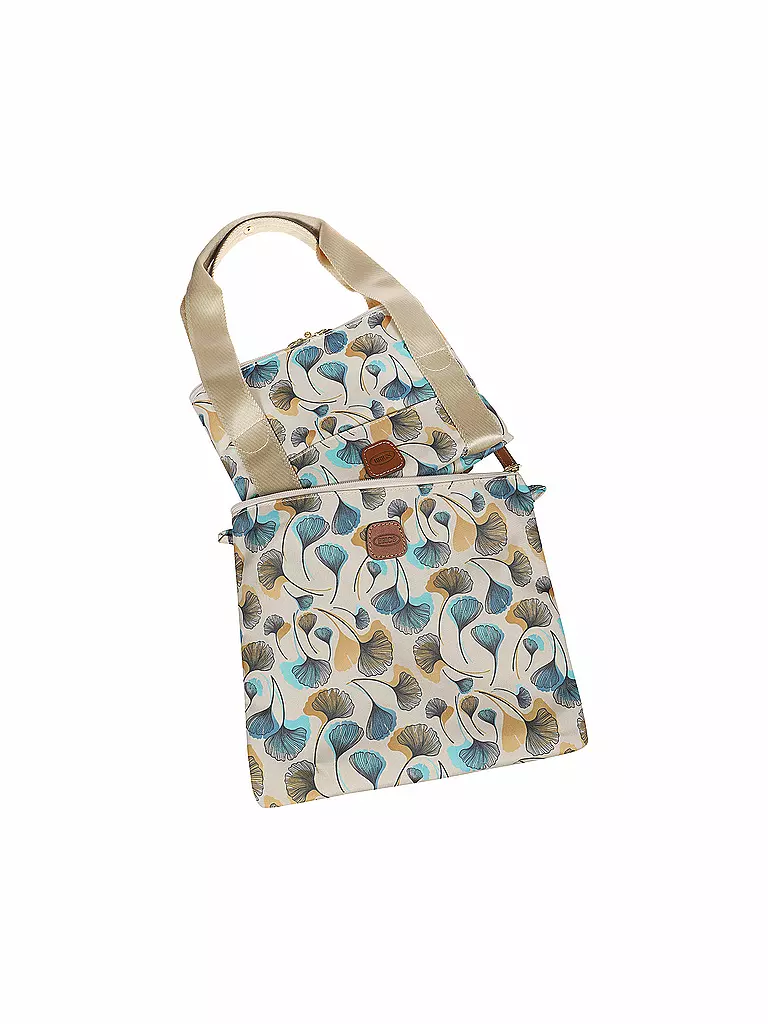BRICS | Reisetasche X-Bag 43cm Flowers Fiori | Beige