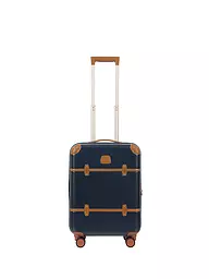 BRICS | Trolley "Bellagio" 55cm (Blu/Tabacco) | Blu